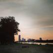 Donauinsel bei Sonnenuntergang #sunset