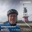 Windige aber gute Rennradrunde auf der Donauinsel 🍃