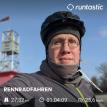 Donauinsel Rennradrunde bei winterlich-kaltem Gegenwind 💨