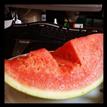 Watermelon Power at work! #work #watermelon