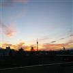 Sunset in Vienna in December #noFilter